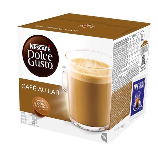 Capsule cafea Nescafé Dolce Gusto Café au Lait, 16 capsule, 160 g