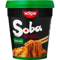 Tăiței noodles instant Soba, aromă de sos Teriyaki, 90g