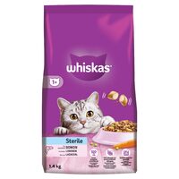 Hrană pisici adulte Whiskas, somon, 1.4 kg