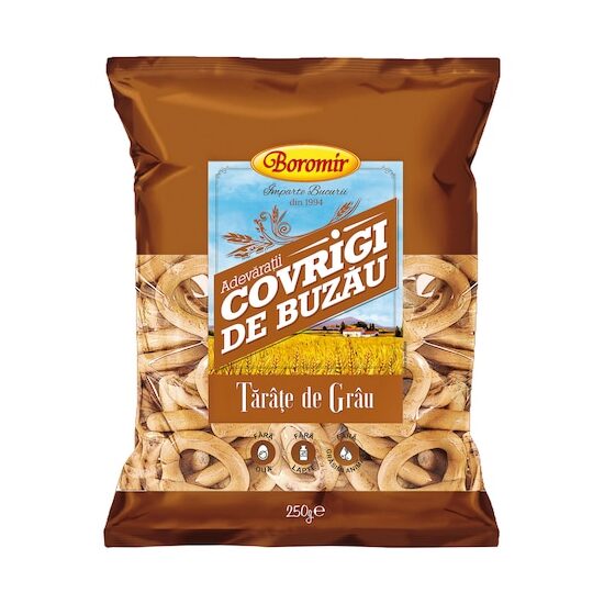 Covrigi Boromir cu tărâțe – 250 g