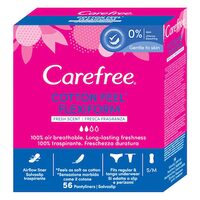 Protej-Slip Carefree Flexiform White, 56 bucăți/set