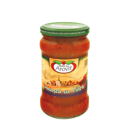 Zacuscă de Vinete Arovit, 300g