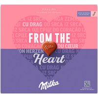 Bomboane Milka cu cremă de căpșuni – 110 g