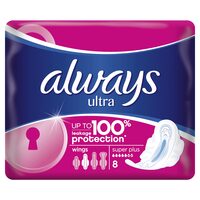 Absorbante Always Ultra Super Plus, 8 bucăți