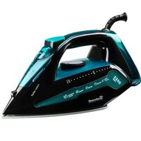 Fier de calcat Hausberg HB-7811, talpa ceramica, jet de abur 16,7g/min, sistem antipicurare, sistem autocuratare, 2200W