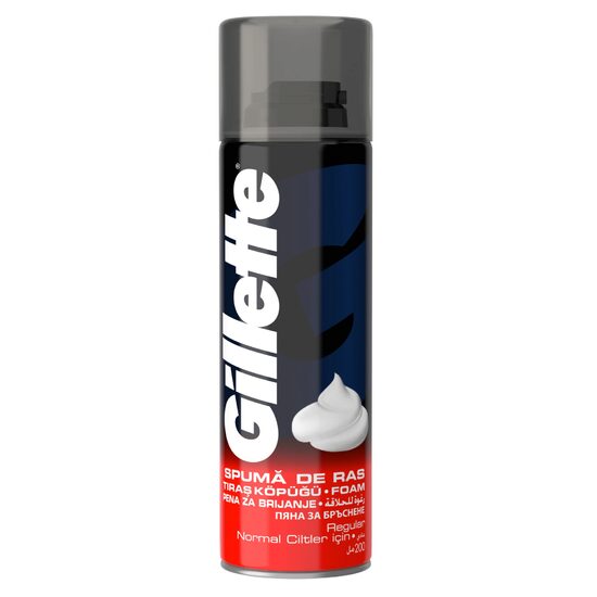 Spumă de Ras Gillette Ten Normal, 200ml