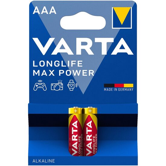 Baterii Varta Max Tech AAA – Set 2 bucăți