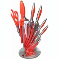 Set cuțite colorate cu suport MN112