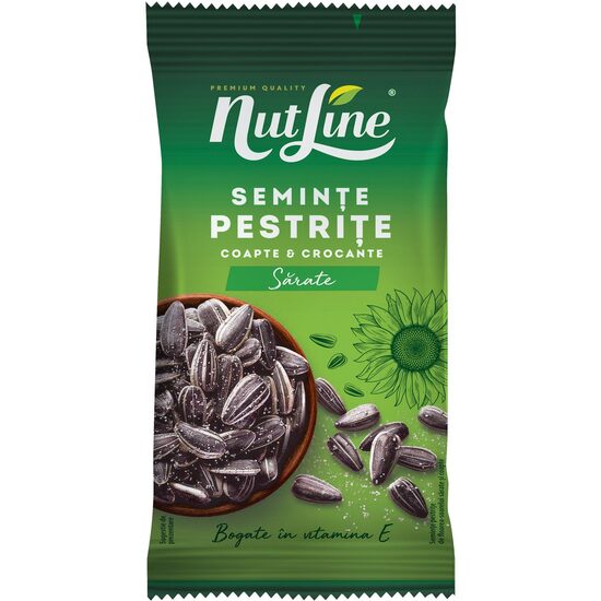 Semințe Nutline Floarea-Soarelui Pestrițe Sărate, 100g