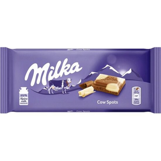 Ciocolată Milka Happy Cow, Tabletă 100g
