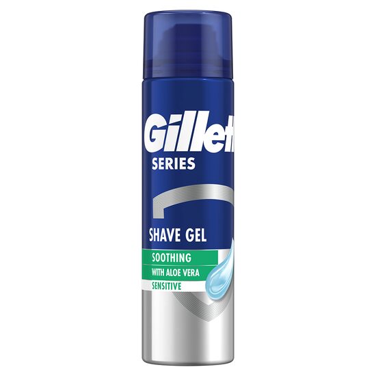 Gel de Ras Gillette Series Sensitive Aloe, 200ml