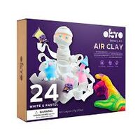 Set creație Air Clay OktO – 24 culori, modelaj ușor, reutilizabil