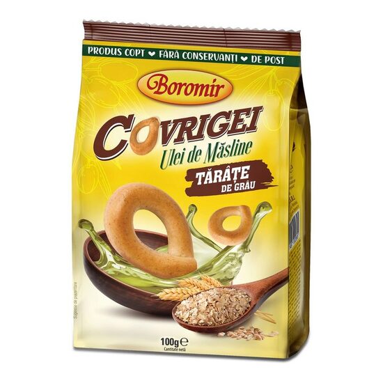 Covrigei Superiori cu Tărâțe Boromir, 100g