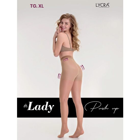 Dresuri Lycra Lady Push-Up, 40DEN, Mărimea XL