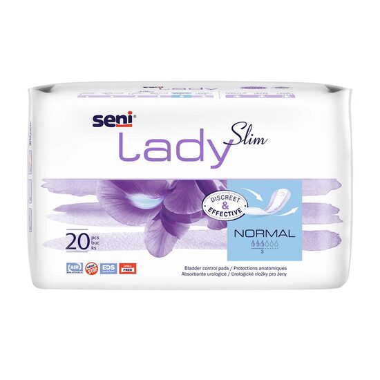 Absorbante Seni Lady, Normal, 20 bucăți