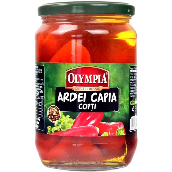 Ardei Capia Copți Olympia, 720ml