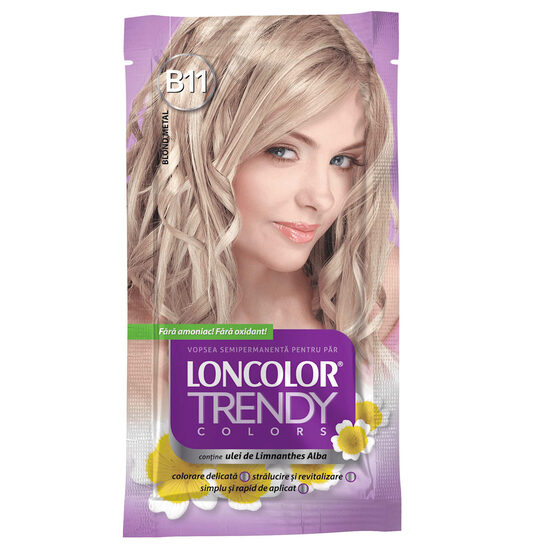 Vopsea pentru păr Loncolor Trendy Colors B11 Metal Blonde