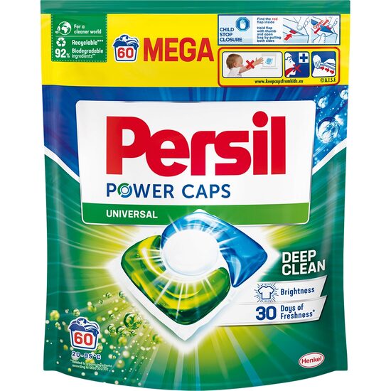 Capsule detergent rufe Persil, Universal, 60 capsule