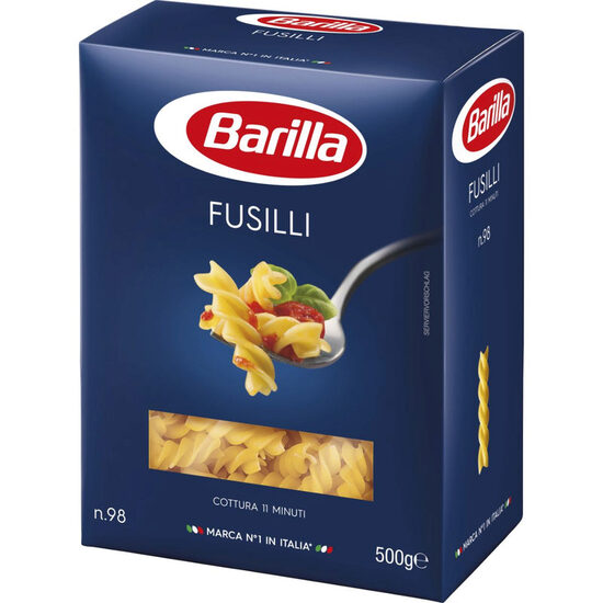 Paste Barilla Fusilli Nr.98, 500g