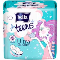 Absorbante zilnice Bella for Teens Sensitive, 10 bucăți