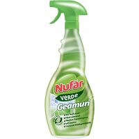 Detergent pentru geamuri Nufăr Verde cu pulverizator, 500 ml