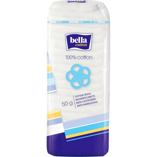 Vată Bella din Bumbac 100%, 50g