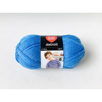 Fir acril albastru Detroit 100 g – gherghef & tricotaj