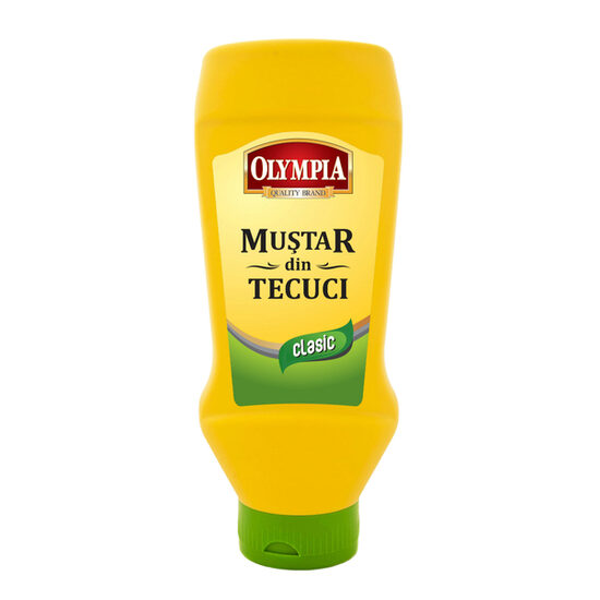 Muștar Clasic Olympia, flacon, 500g