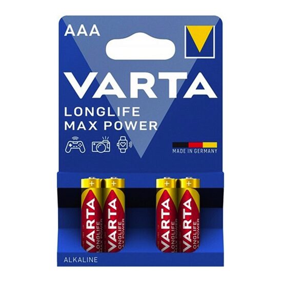 Baterii Varta Max Tech AAA – Set 4 bucăți