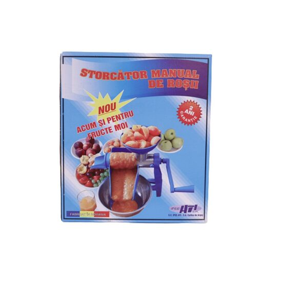 Storcător manual de roșii/fructe SMR 01