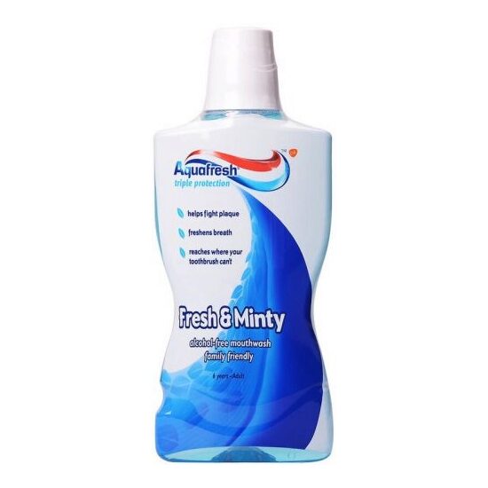Apă de Gură Aquafresh Fresh & Minty 500ml
