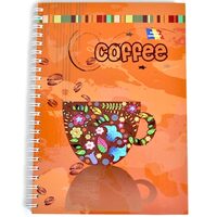 Caiet cu spiră, 100 file, A4, dictando, Arhi Design