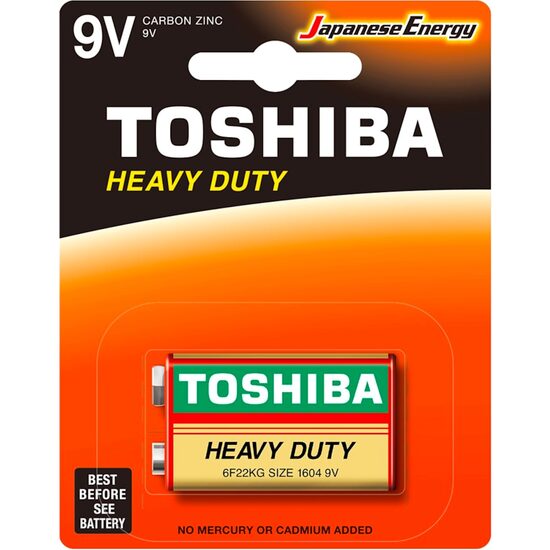 Baterie Toshiba 9V – 1 bucată