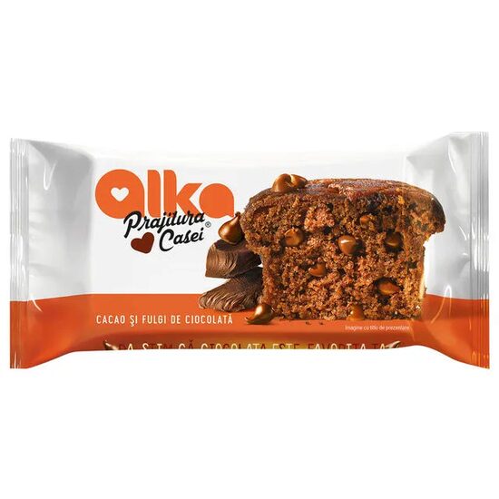 Prăjitură Alka Cacao & Fulgi de Ciocolată 300 g