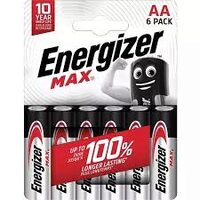 Baterii Energizer AA R6 – Set 6 bucăți
