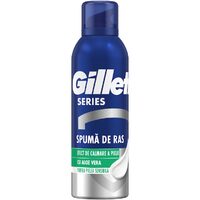 Spumă de Ras Gillette Series Sensitive, 200m