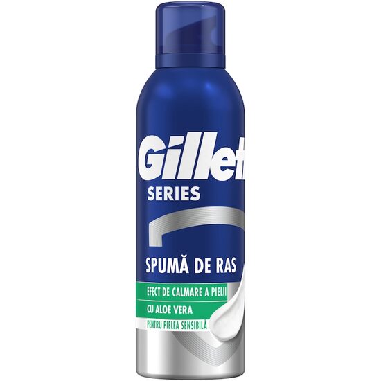 Spumă de Ras Gillette Series Sensitive, 200m