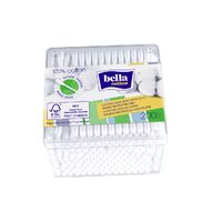 Bețișoare igienice Bella, 200 bucăți, cutie pătrată