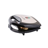 Sandwich-Maker profesional cu Putere de 750 W, Tehnologie Placi Antiaderente, Functie Indicator Luminos