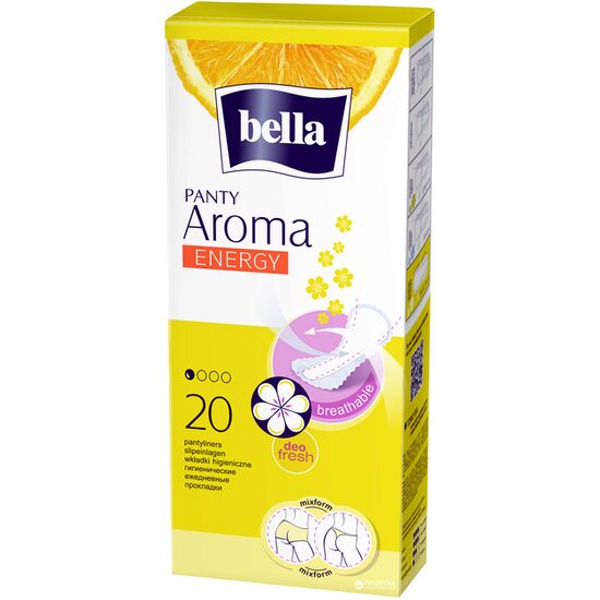 Absorbante zilnice Bella Panty Aroma Energy, 20 bucăți