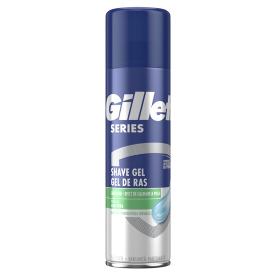 Gel de Ras Gillette Sensitive cu Aloe, 200ml