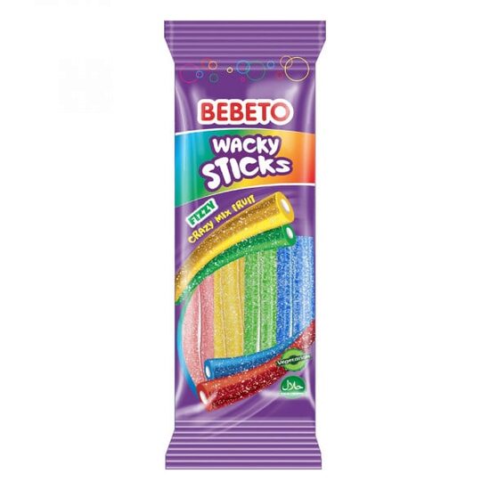 Jeleuri Bebeto Wacky Sticks 75g