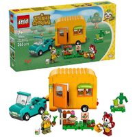 LEGO Animal Crossing – Caravană & Excursie cu Leif