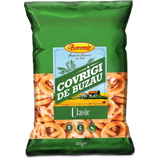 Covrigi Buzău Tradiționali Boromir, 400g
