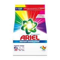 Detergent pudră pentru rufe Ariel Color, automat, 1.5Kg