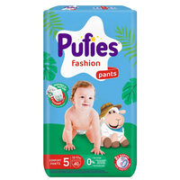Scutece Pufies Pants Junior Nr. 5 – 40 bucăți (12–17 kg)