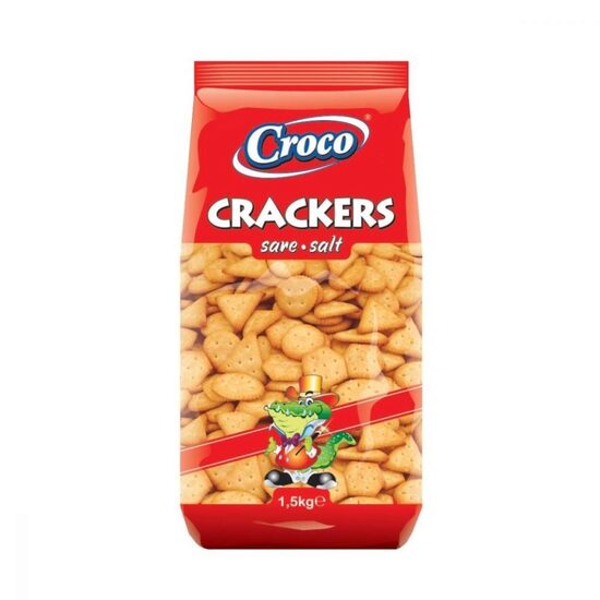 Crackers Croco Sare 1.5kg