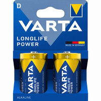 Baterie Varta Longlife 9V - 2 bucăți