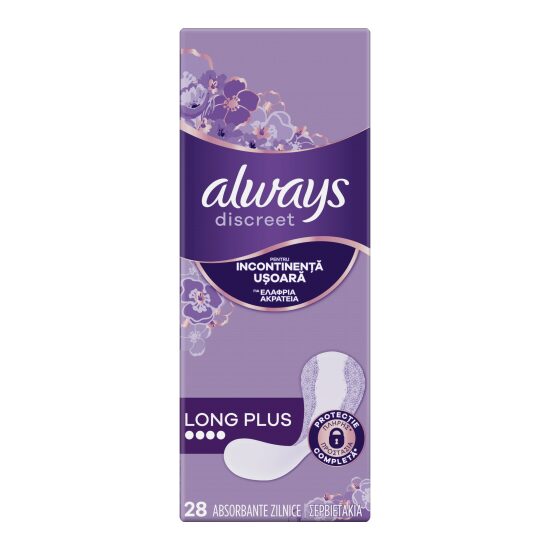 Protej-Slip Always Long+, 28 bucăți/set