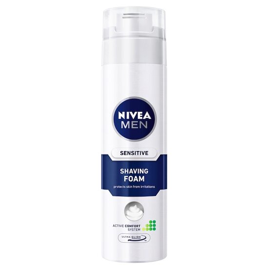Spumă de Ras Nivea Men Ten Sensibil, 200ml